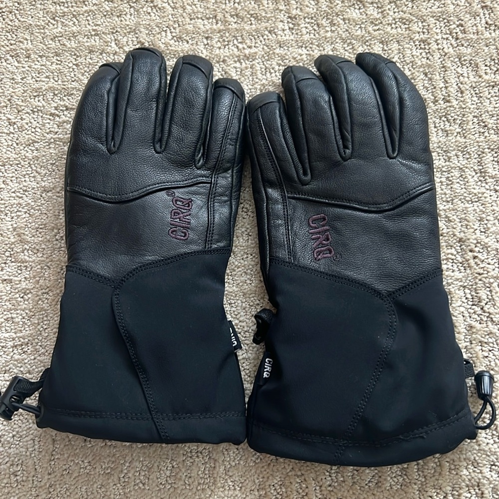 Cirq Leather Gloves Large